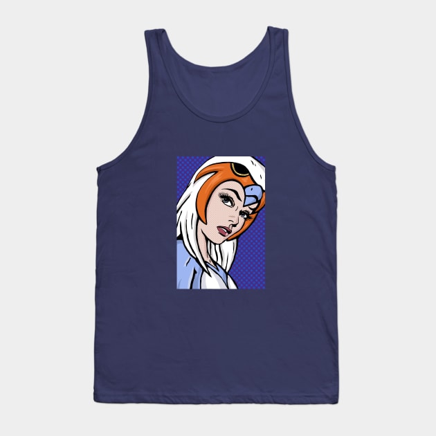 Sorceress Lichtenstein Tank Top by FanboyMuseum